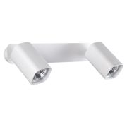 370554 OVER NT19 432 белый Накладной светильник IP20 GU10 2*50W 230V GUSTO