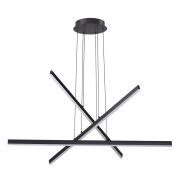 3890/48L L-VISION ODL20 311 черный/металл Подвесной светильник LED 4000K 48W 220V RUDY