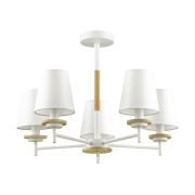 4497/5C COUNTY LN20 71 белый, дерево Люстра потолочная E14 5*40W 220V BETSY