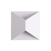 3909/10WL HIGHTECH ODL20 501 белый/металл Настенный светильник LED 3500K 120° 10W 220V IP65 TIBRO