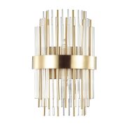 4639/2W HALL ODL20 645 золотой/металл/стекло Бра G9 2*40W 220V IDA