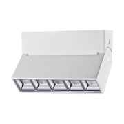 358321 OVER NT19 380 белый Светильник накладной IP33 LED 4000К 13W 110-265V EOS