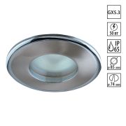 369302 SPOT NT09 535 никель/хром Встраиваемый НП светильник IP65 GX5.3 50W 12V AQUA