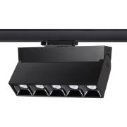 358326 PORT NT19 274 черный Трехфазный трековый свтильник IP33 LED 4000К 25W 110-265V EOS