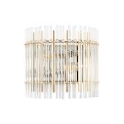 Crystal Lux Бра Crystal Lux AURELIO AP2 GOLD+CHROME/TRANSPARENT