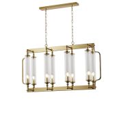 Crystal Lux Люстра Crystal Lux TOMAS SP8 L1000 BRASS