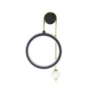 Crystal Lux Бра Crystal Lux CORIDA AP25W LED BLACK/GOLD