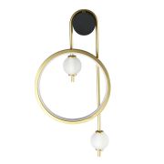 Crystal Lux Бра Crystal Lux RODRIGO AP20W LED BLACK/GOLD