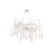 Crystal Lux Люстра Crystal Lux REINA SP8 D1000 SILVER PATINA