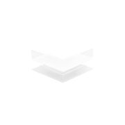 Crystal Lux Внешний соединитель угловой для накладного магнитного шинопровода Crystal Lux CLT 0.213 03 WH
