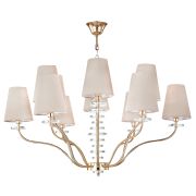 Crystal Lux Люстра Crystal Lux ARMANDO SP6+6 GOLD