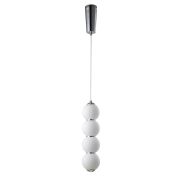 Crystal Lux Светильник подвесной Crystal Lux DESI SP4 CHROME/WHITE
