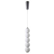 Crystal Lux Светильник подвесной Crystal Lux DESI SP5 CHROME/WHITE