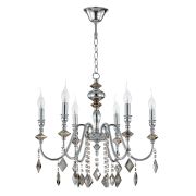 Crystal Lux Люстра Crystal Lux MERCEDES SP6 CHROME/SMOKE