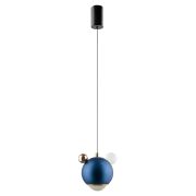 Crystal Lux Светильник подвесной Crystal Lux AMIGO SP LED BLUE