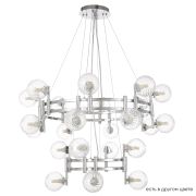 Crystal Lux Люстра Crystal Lux LUXURY SP16+8 CHROME