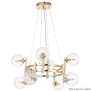 Crystal Lux Люстра Crystal Lux LUXURY SP8 GOLD