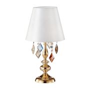 Crystal Lux Настольная лампа Crystal Lux MERCEDES LG1 GOLD/COLOR
