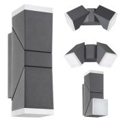 357829 STREET NT18 708 темно-серый Ландшафтный настенный светильник LED 3000К 12W 220-240V KAIMAS