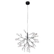 Crystal Lux Светильник подвесной Crystal Lux EVITA SP36 BLACK/TRANSPARENT
