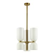 4798/6 MIDCENT ODL21 539 бронзовый/белый Люстра E14 6*60W ORINOCO