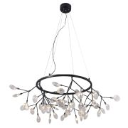 Crystal Lux Светильник подвесной Crystal Lux EVITA SP45 D BLACK/TRANSPARENT