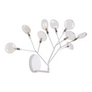 Crystal Lux Бра Crystal Lux EVITA AP9 WHITE/TRANSPARENT