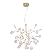 Crystal Lux Светильник подвесной Crystal Lux EVITA SP36 GOLD/TRANSPARENT