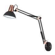 3318/1W MODERN ODL17 459 черный, медный Бра-трансформер с выключателем E27 60W 220V KAPAL