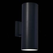 SL074.411.02 Светильник уличный настенный ST-Luce Черный/Черный LED 2*8W 4000K TUBO