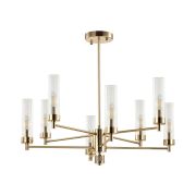 5274/8C CLASSI LN26 102 золотой Люстра потолочная E14 8*40W 220V KAMILLA