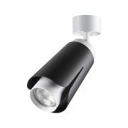 370828 OVER NT22 404 черный Светильник накладной IP20 GU10 9W 220V TULIP