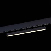 ST802.436.12 Магнитный трековый светильник Черный LED 1*12W 3000K 700Lm Ra>90 120° IP20 L405xW22,5xH SKYLINE 48