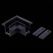 ST021.422.14 Угол-соединитель для встраиваемого шинопровода Skyline 220 ST-Luce Черный SKYLINE 220
