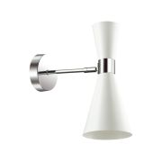 3661/1W MODERNI LN26 213 хром/матовый белый Бра E14 60W 220V QUINN