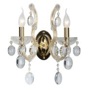 Crystal Lux Бра Crystal Lux HOLLYWOOD AP2 GOLD