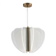 SL6509.203.01 Светильник подвесной ST-Luce Золотистый/Прозрачный LED 1*45W 4000K FESALE