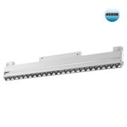 358544 SHINO NT21 072 белый Трековый светильник для низковольного шинопровода IP20 LED 4000K 24W 48V FLUM