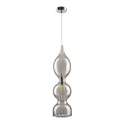 Crystal Lux Светильник подвесной Crystal Lux IRIS SP1 B SMOKE