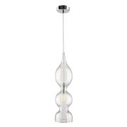 Crystal Lux Светильник подвесной Crystal Lux IRIS SP1 B TRANSPARENT