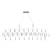 SL6603.103.23 Светильник подвесной ST-Luce Хром/Прозрачный LED 1*23W 4000K GRAVETTA