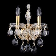 Crystal Lux Бра Crystal Lux ISABEL AP2 GOLD/TRANSPARENT