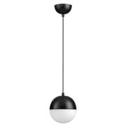 4958/1 PENDANT ODL22 393 черный/металл/белый/стекло Подвес E27 1*40W PINGA