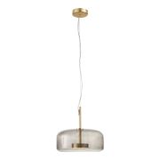 SL1053.243.01 Светильник подвесной ST-Luce Золотистый/Дымчатый LED 1*9W 3000K PALOCHINO