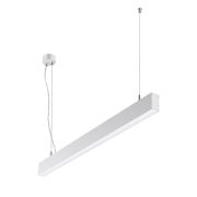 358879 OVER NT22 342 белый Светильник подвесной светодиодный (длина подвесов 1,2м) IP20 LED 4000K 30W вниз + 12W вверх 220V ITER