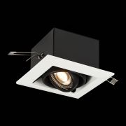 ST250.548.01 Св-к встр. Черный GU10 1*50W L126xW126xH70 220V Без ламп Встраиваемые светильники