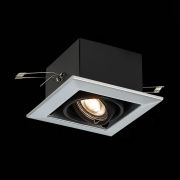 ST250.148.01 Св-к встр. Черный GU10 1*50W L126xW126xH70 220V Без ламп Встраиваемые светильники