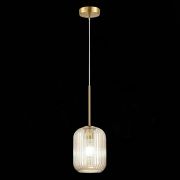 SL1154.333.01 Светильник подвесной ST-Luce Латунь/Коньячный E27 1*60W GRAN