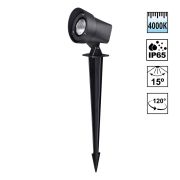 359219 STREET NT23 790 черный Светильник ландшафтный светодиодный грунтовой IP65 LED 13W 110-240V 1040Лм 4000К LANDSCAPE