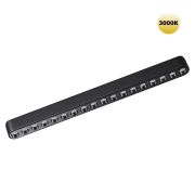 359244 SHINO NT23 179 черный Трековый светильник для низковольтного шинопровода IP20 LED 18W 48V 1710Лм 3000К SMAL